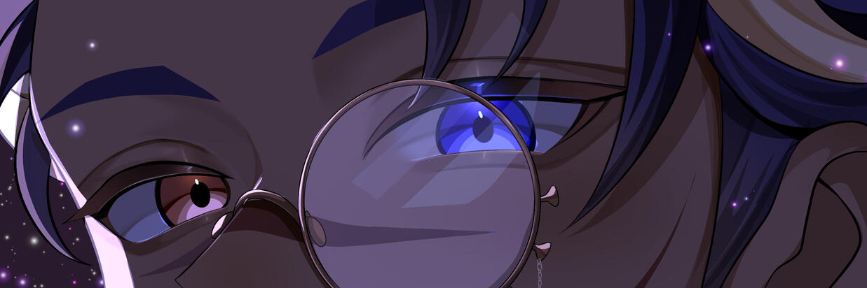 Eye Banner (Night) // Zanshinika